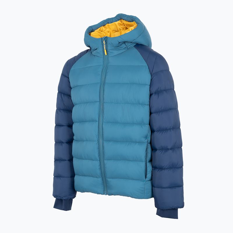 Kinder 4F Daunenjacke navy blau HJZ22-JKUMP003 3