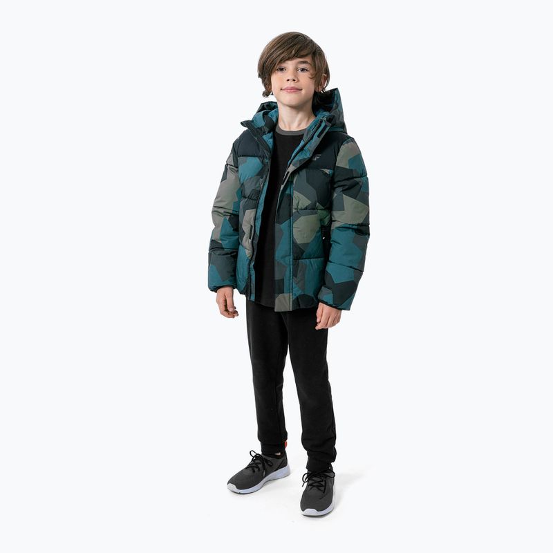 Daunenjacke für Kinder 4F HJZ22-JKUMP004 2