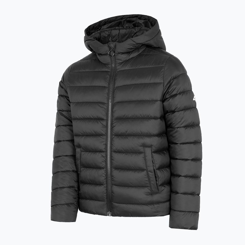 Kinder-Daunenjacke 4F schwarz HJZ22-JKUDP001 4