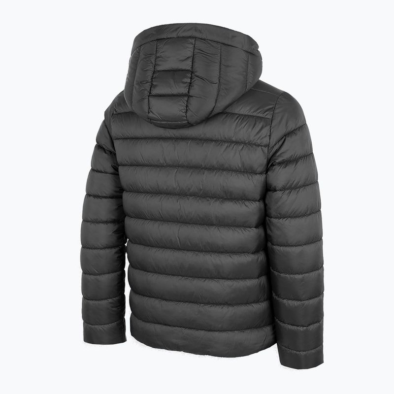 Kinder-Daunenjacke 4F schwarz HJZ22-JKUDP001 5
