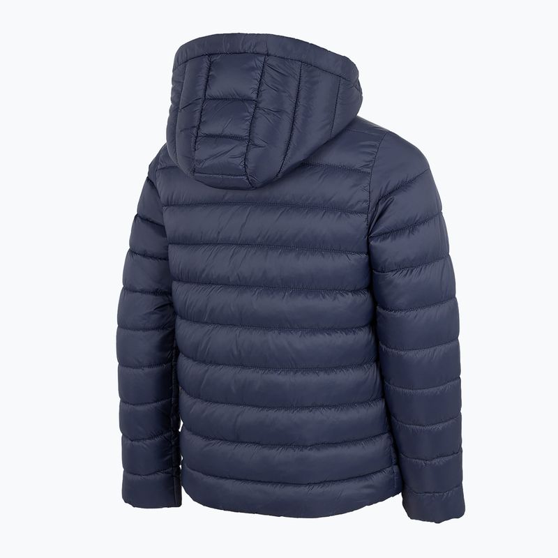 Kinder 4F Daunenjacke navy blau HJZ22-JKUDP001 5