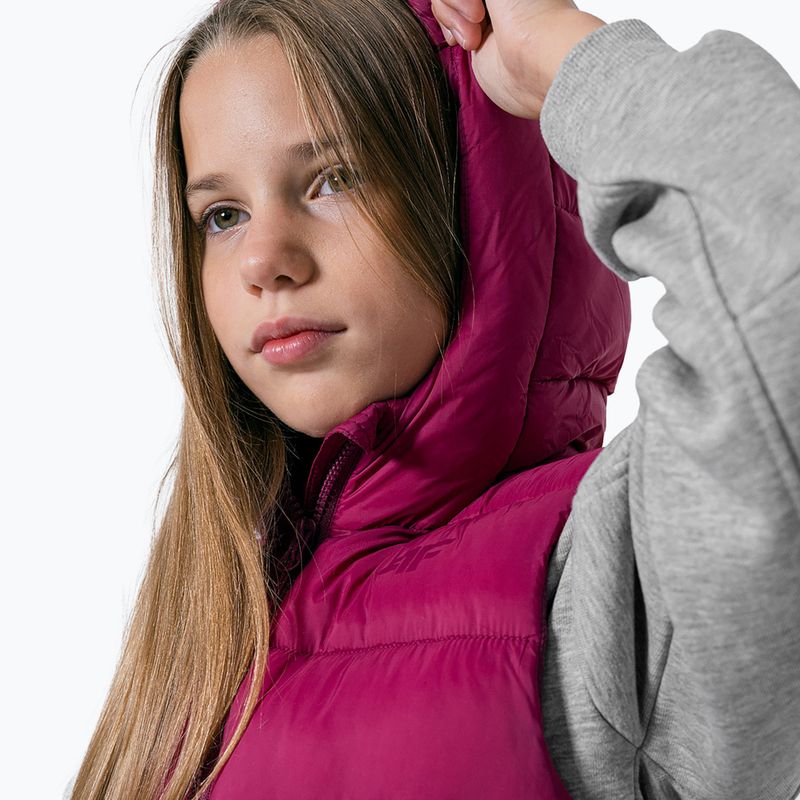 Kinderweste 4F rosa HJZ22-JKUDP002 2