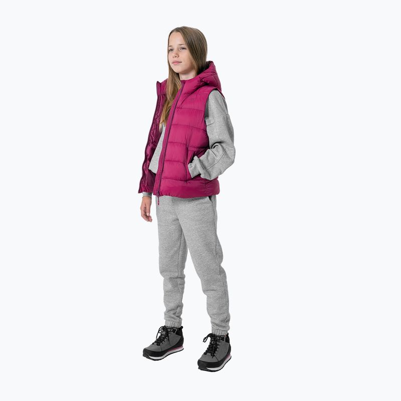 Kinderweste 4F rosa HJZ22-JKUDP002 3