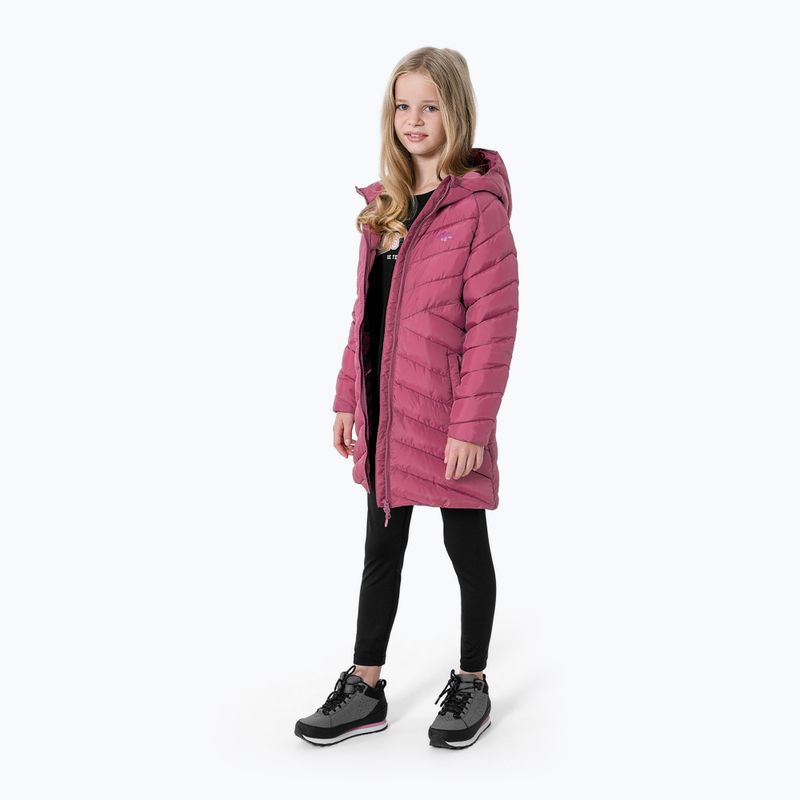 Kinder 4F Daunenjacke rosa HJZ22-JKUDP003