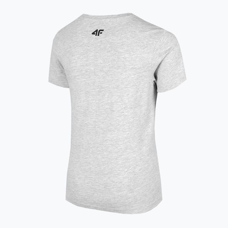 Kinder-T-Shirt 4F HJZ22-JTSM002 grau 4