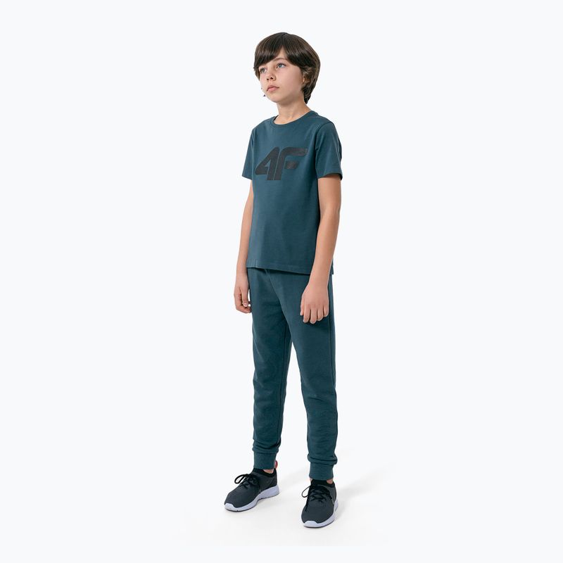 Kinder-T-Shirt 4F HJZ22-JTSM002 blau 2