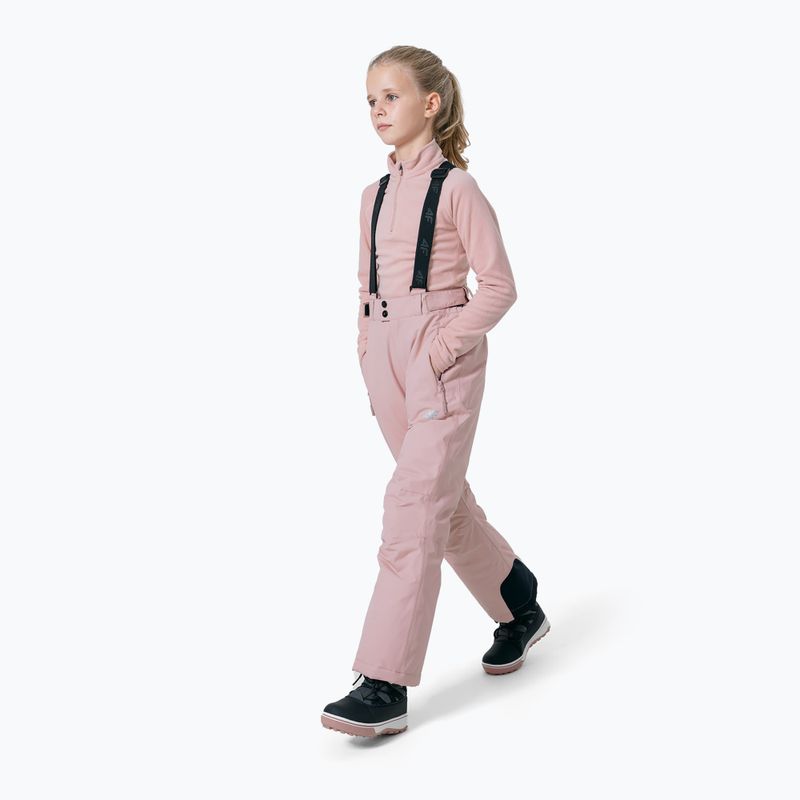 Kinder-Skihose 4F JSPDN001 rosa HJZ22-JSPDN001