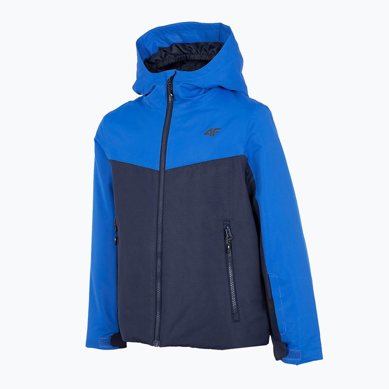 Kinder-Skijacke 4F blau JKUMN001 3