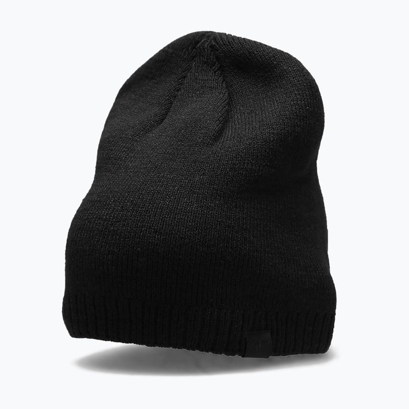 Herren Wintermütze 4F schwarz H4Z22-CAM002 4