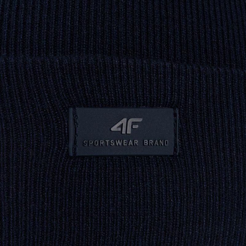Herren Wintermütze 4F navy blau H4Z22-CAM004 4