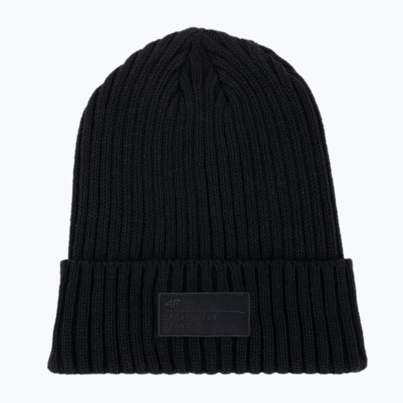 Herren Wintermütze 4F schwarz H4Z22-CAM013 5