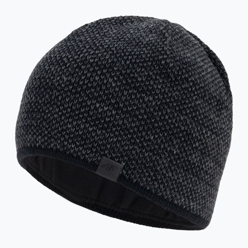 Herren Wintermütze 4F schwarz H4Z22-CAM015 3