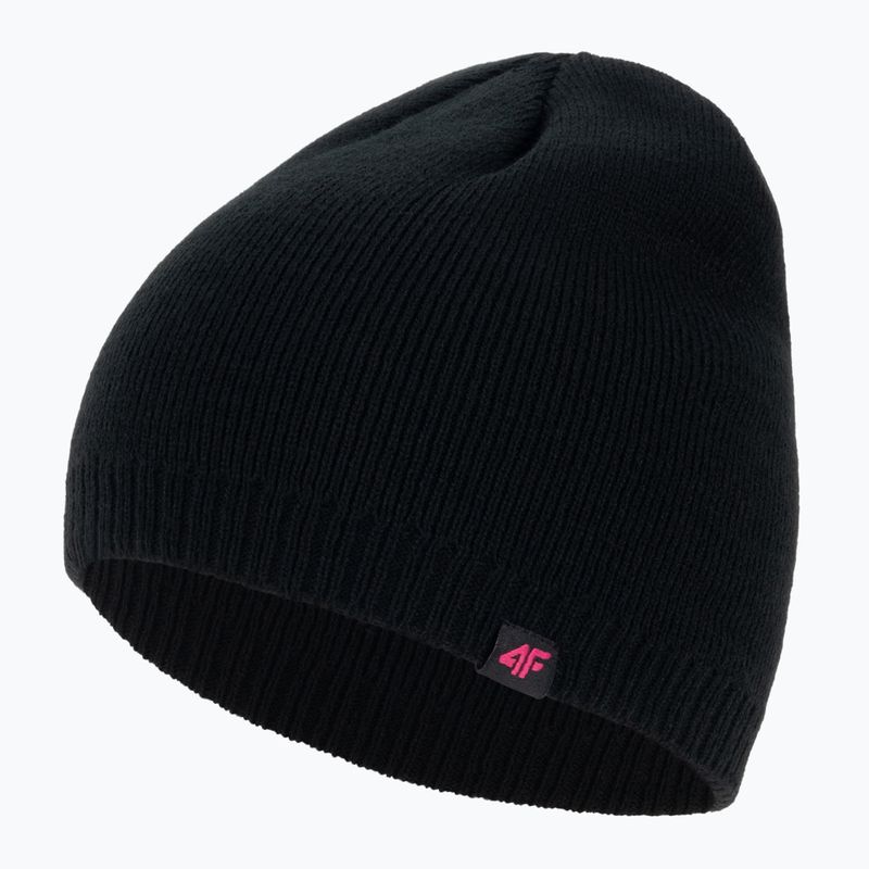 Damen Wintermütze 4F schwarz H4Z22-CAD001 3
