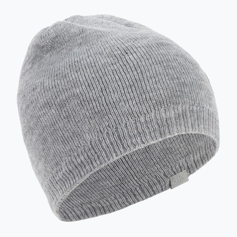 Damen Wintermütze 4F grau H4Z22-CAD001