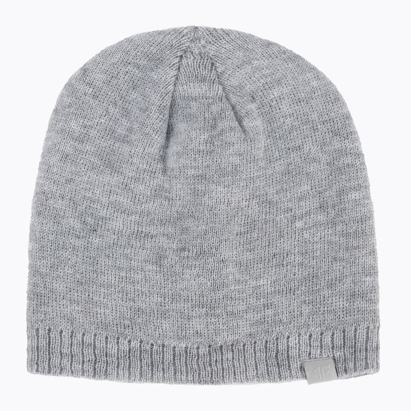 Damen Wintermütze 4F grau H4Z22-CAD001 5