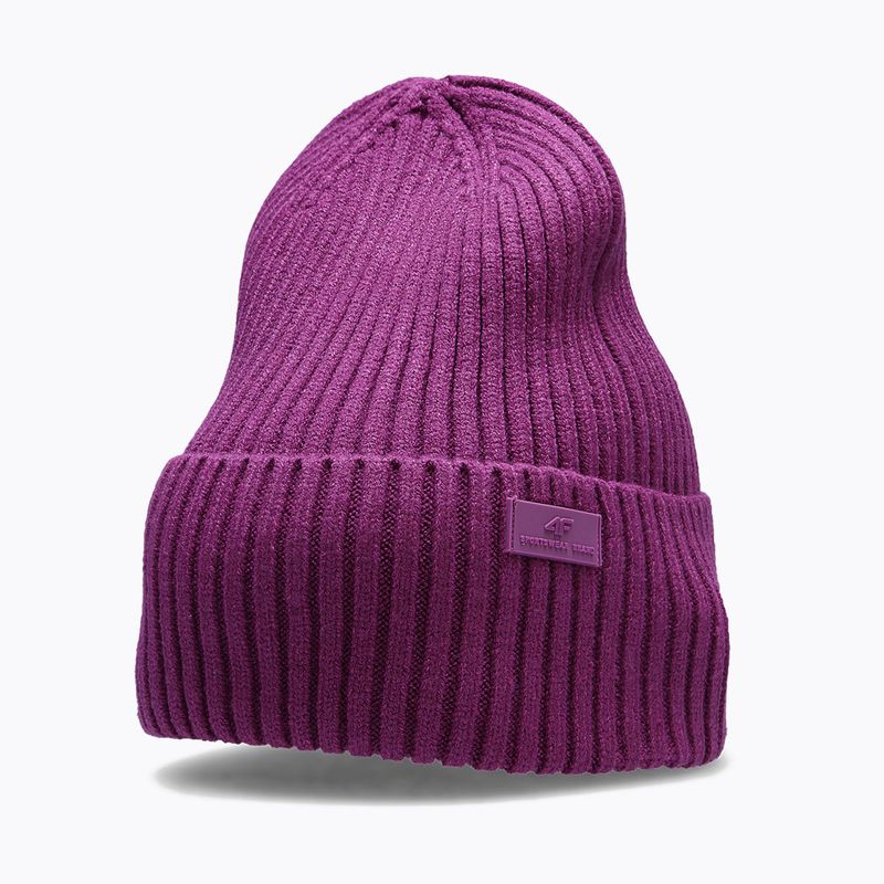 Damen Wintermütze 4F lila H4Z22-CAD004 6