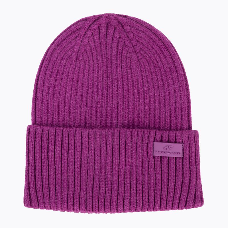 Damen Wintermütze 4F lila H4Z22-CAD004 5