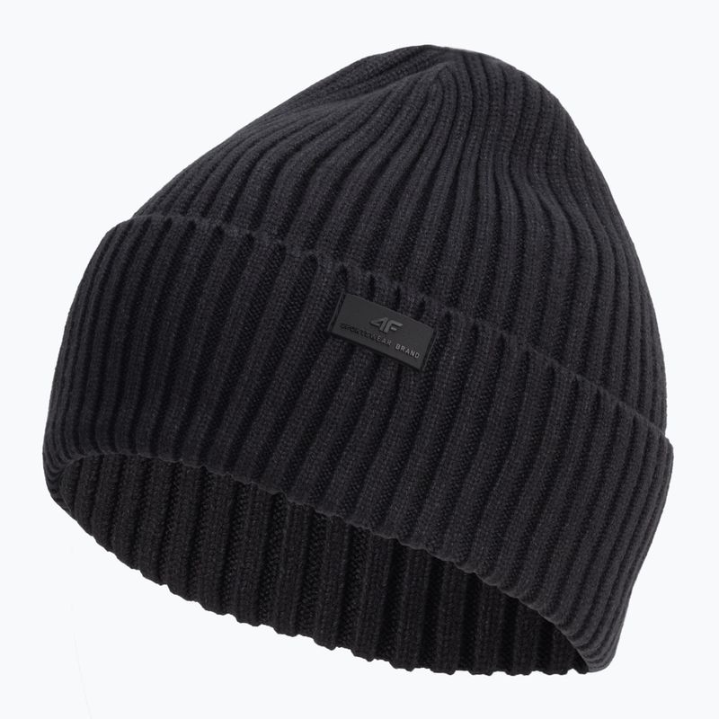 Damen Wintermütze 4F schwarz H4Z22-CAD004 3