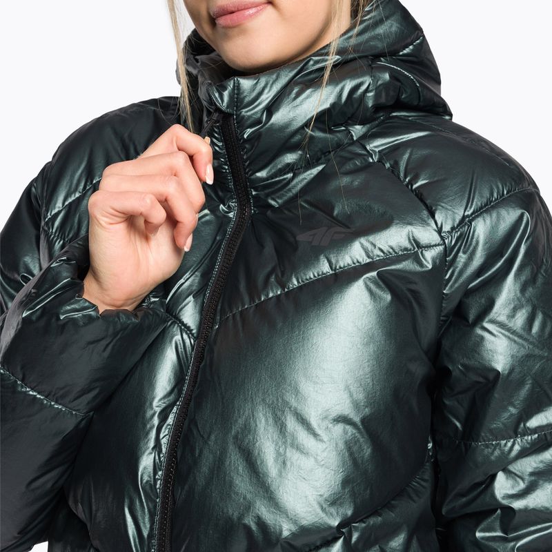 Damen Daunenjacke 4F grün H4Z22-KUDP010 6