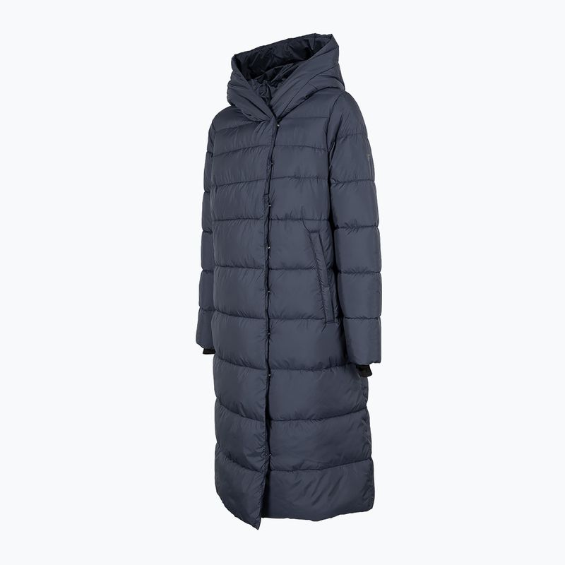 Damen Daunenjacke 4F grau H4Z22-KUDP018 11