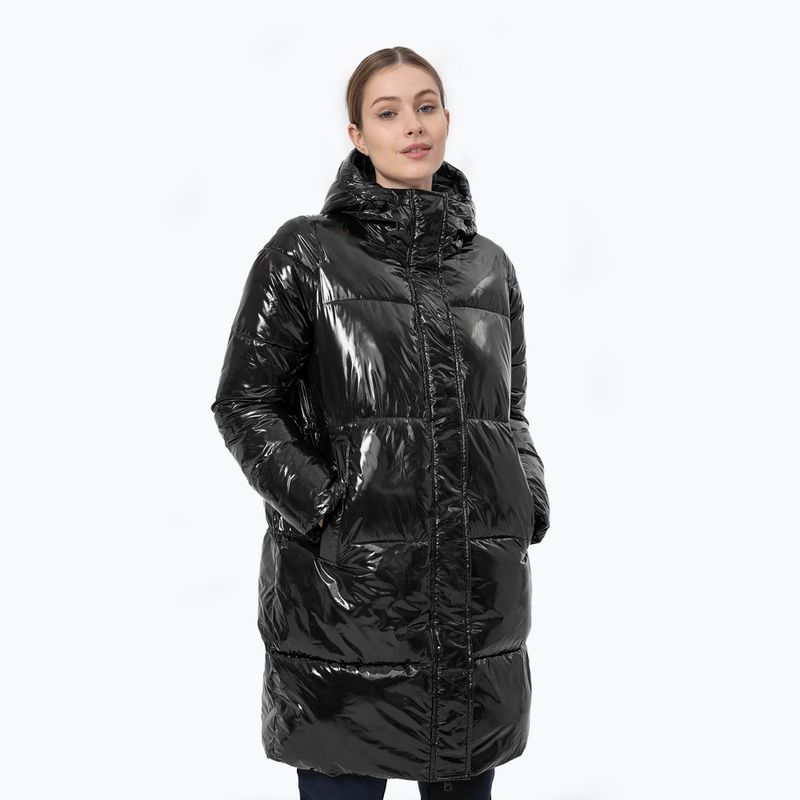 Damen Daunenjacke 4F schwarz H4Z22-KUDP011