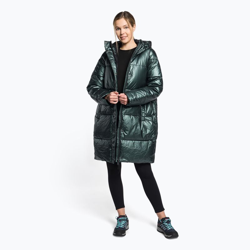 Damen Daunenjacke 4F grün H4Z22-KUDP011 2