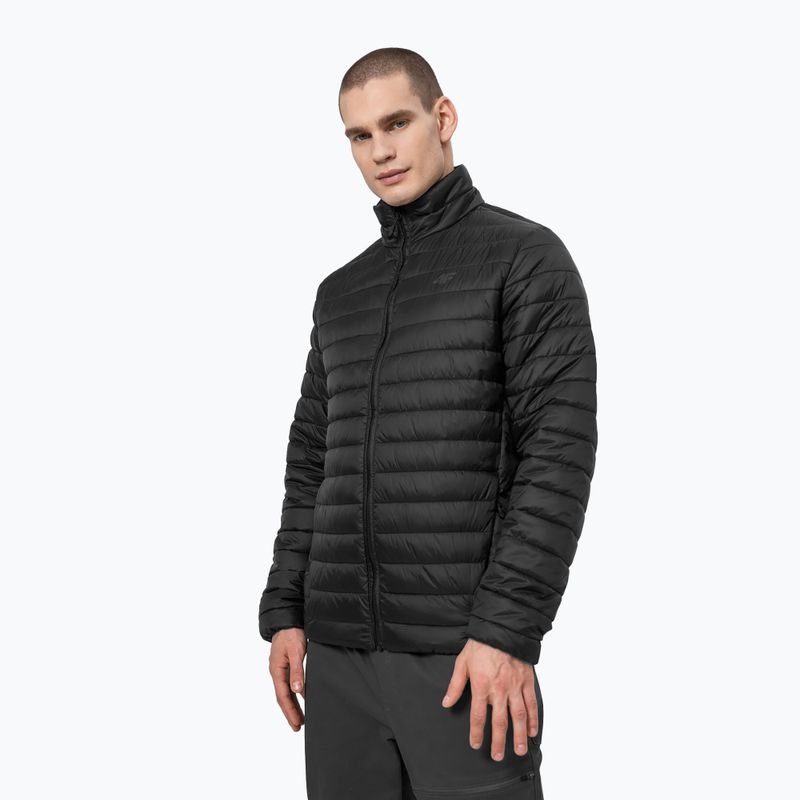 Herren 4F Daunenjacke schwarz H4Z22-KUMP003