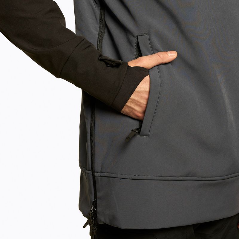 Herren 4F Snowboardjacke graphit H4Z22-SFM001F 6