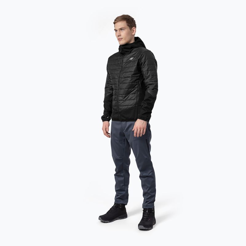 Herren 4F Hybrid Jacke schwarz H4Z22-KUMH060 2