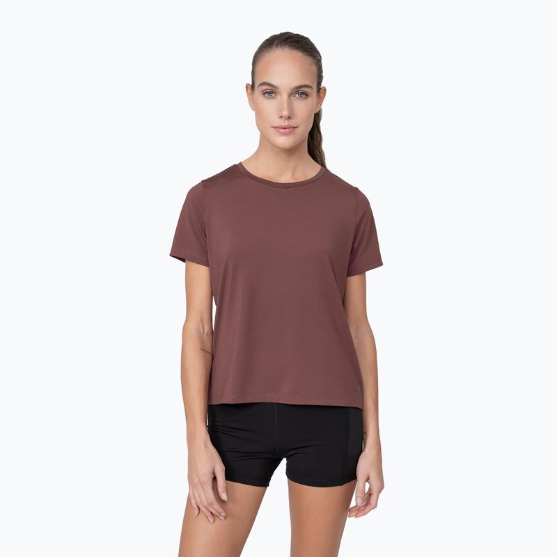 Damen Trainings-T-Shirt 4F H4Z22-TSDF010 lila