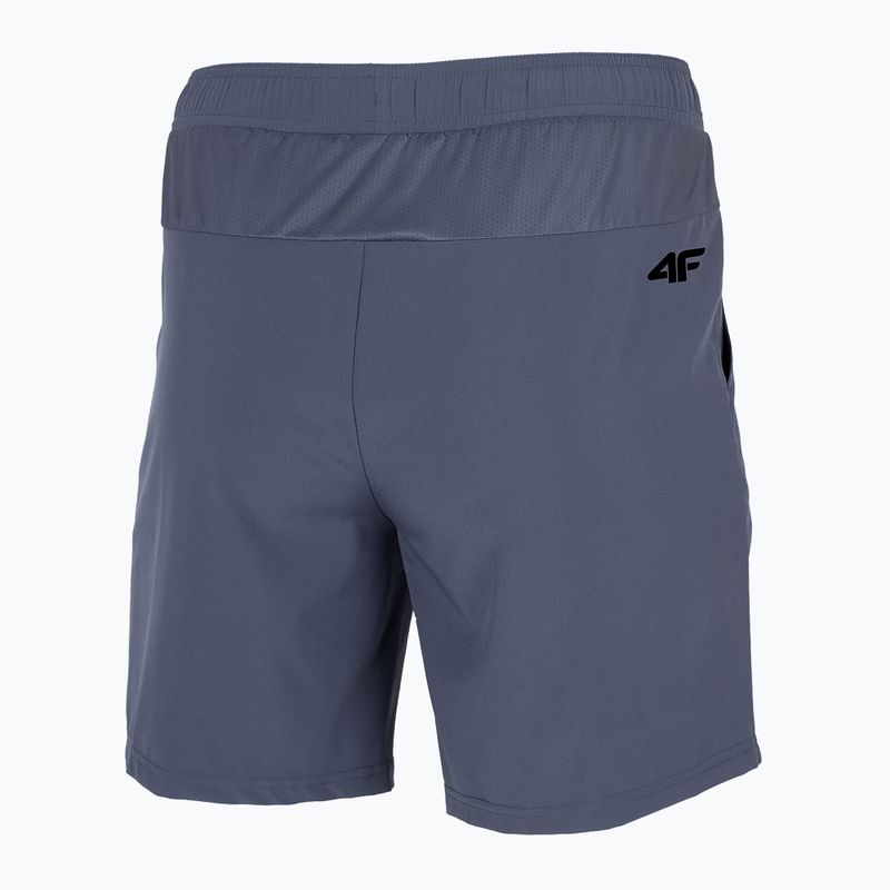 Herren 4F Trainingsshorts H4Z22-SKMF010 dunkelgrau 4