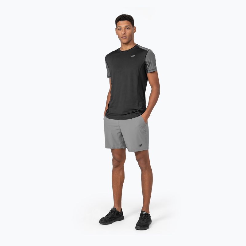Herren 4F Trainingsshorts H4Z22-SKMF010 grau 2