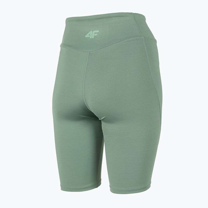 Damen Yoga-Shorts 4F H4Z22-SKDF012 grün 4