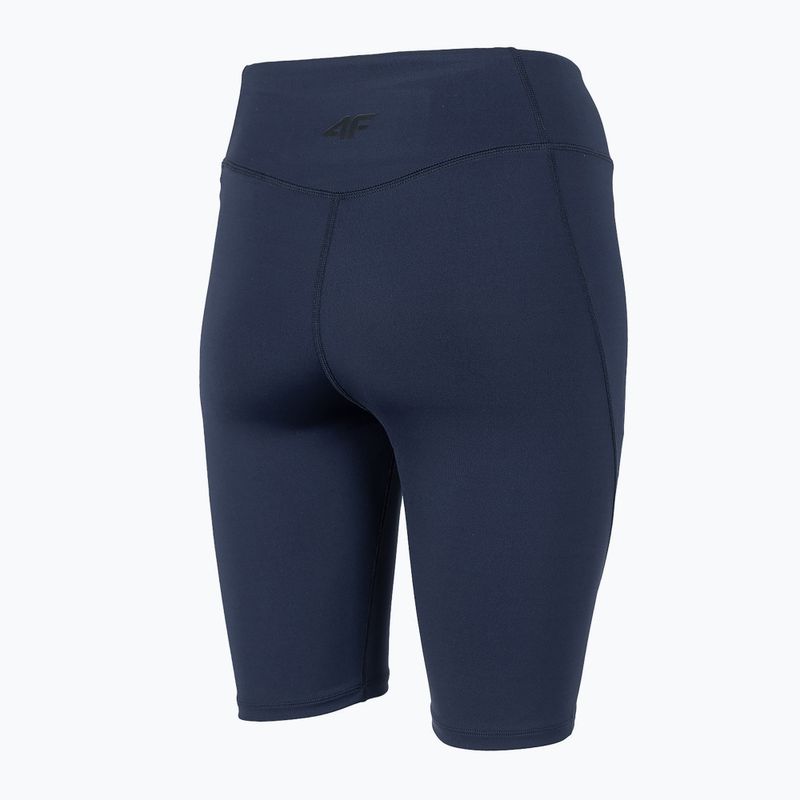 Damen Yoga-Shorts 4F H4Z22-SKDF012 dunkelgrau 4