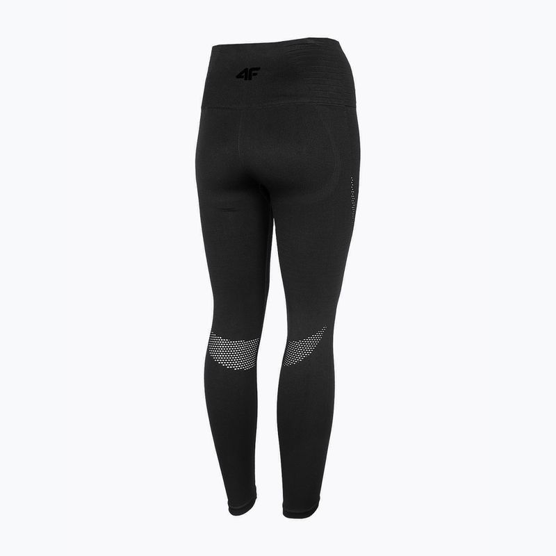 Nahtlose Damen Leggings 4F H4Z22-SPDF012 schwarz 4