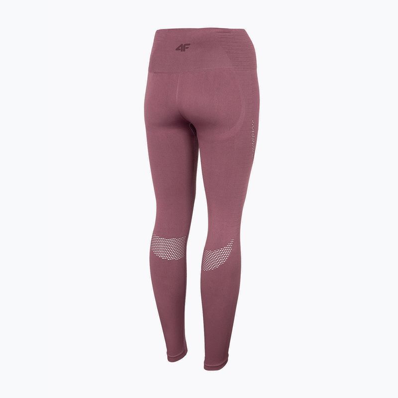 Nahtlose Damen Leggings 4F H4Z22-SPDF012 lila 4