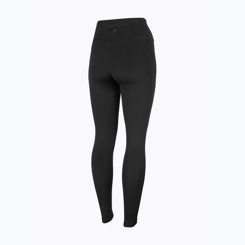 Damen-Leggings 4F H4Z22-SPDF011 schwarz 3