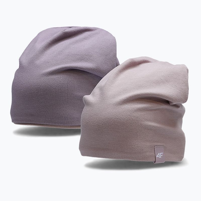 Wintermütze für Kinder 4F lila HJZ22-JCAD001 8