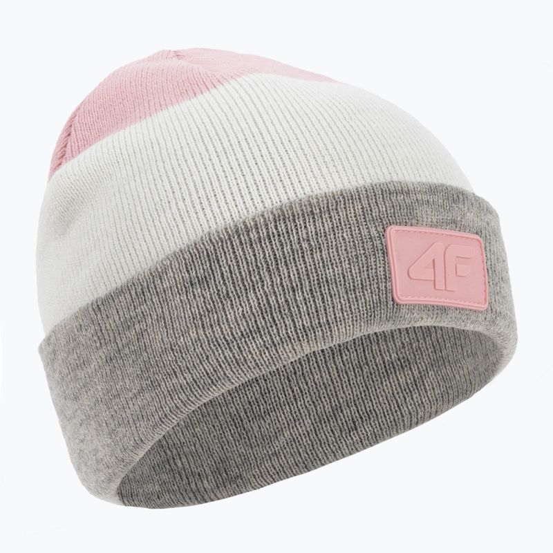 Wintermütze für Kinder 4F rosa HJZ22-JCAD002