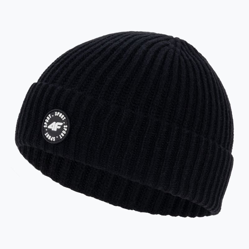 Wintermütze für Kinder 4F schwarz HJZ22-JCAM003 3