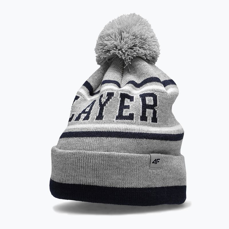 Wintermütze für Kinder 4F grau HJZ22-JCAM005 6