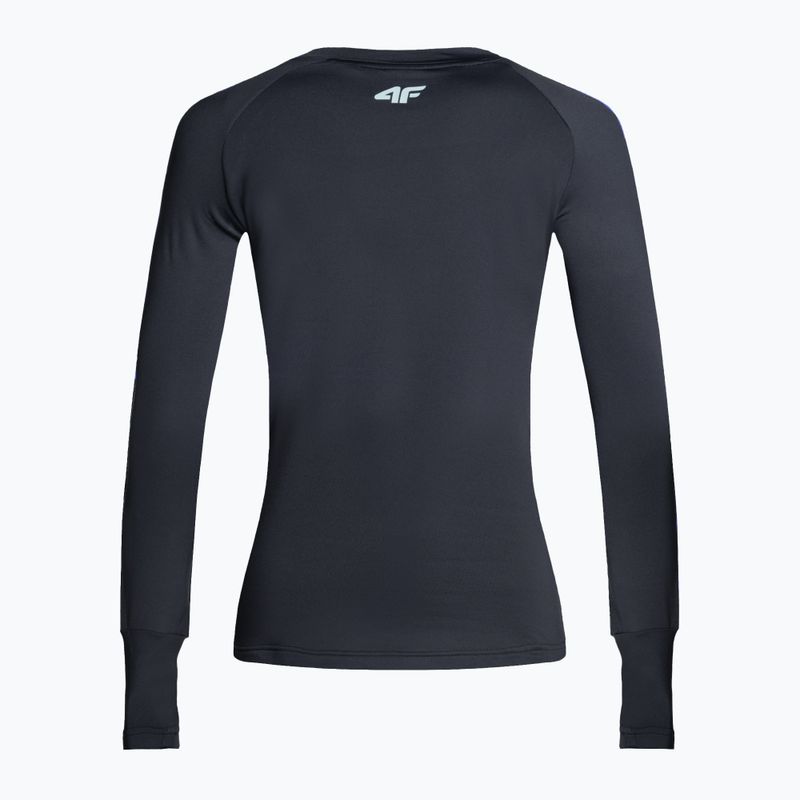 Damen Thermo-T-Shirt 4F grau H4Z22-BIDD030 2