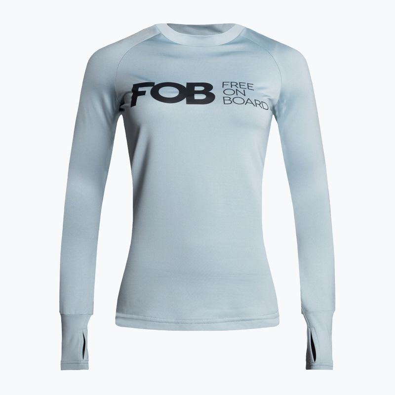 Damen Thermo-T-Shirt 4F blau H4Z22-BIDD030