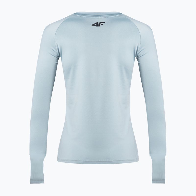 Damen Thermo-T-Shirt 4F blau H4Z22-BIDD030 2