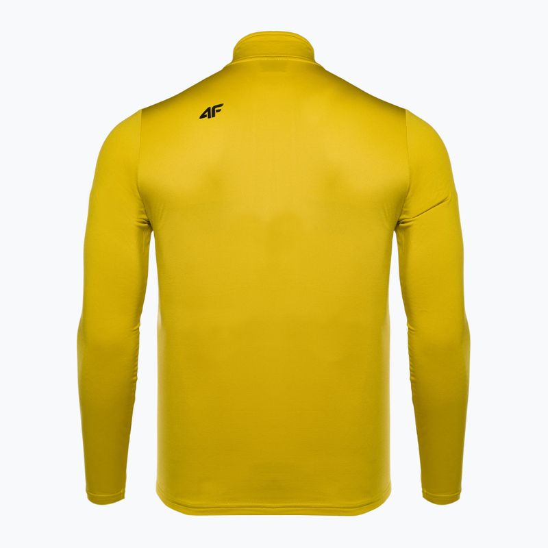 Herren Thermoaktiv-Sweatshirt 4F BIMD030 lemon 3