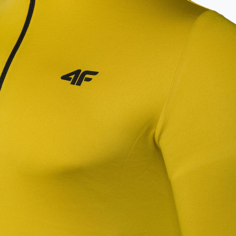 Herren Thermoaktiv-Sweatshirt 4F BIMD030 lemon 4