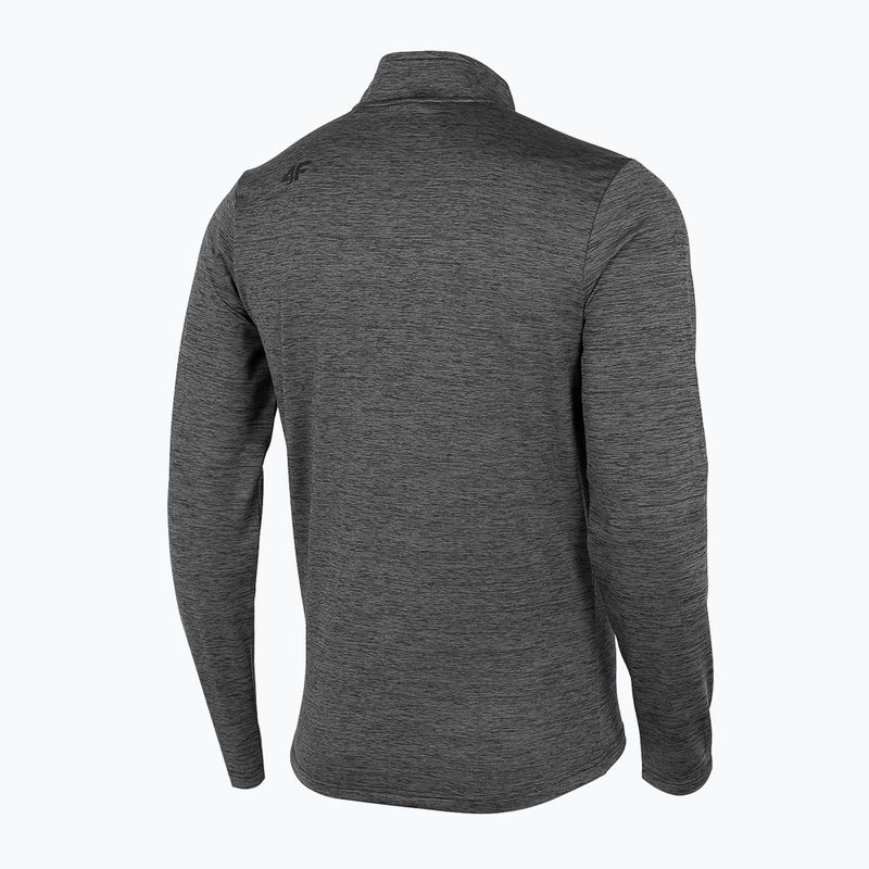 Herren Thermoaktiv-Sweatshirt 4F BIMD031 dark grey melange 3