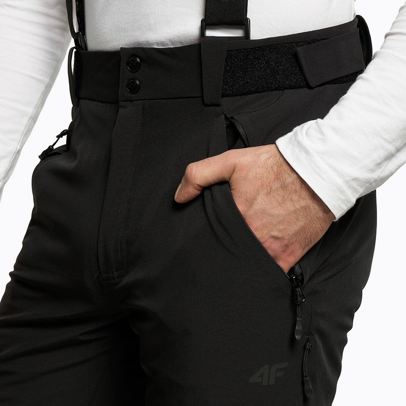 Herren-Skihose 4F schwarz H4Z22-SPMN004 5