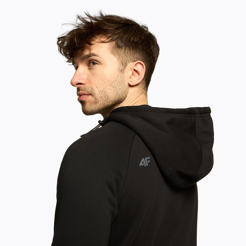 Herren Snowboard-Sweatshirt 4F BLM021 schwarz H4Z22-BLM021 5