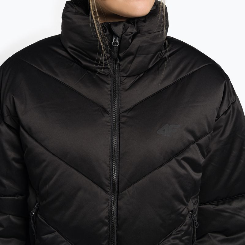 Damen Daunenjacke 4F schwarz H4Z22-KUDP019 5